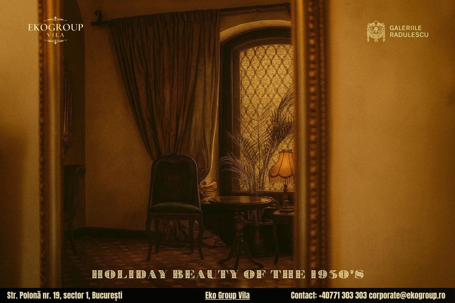 Ce este Crăciunul în viziunea anilor ’30: O călătorie în spiritul interbelic cu Eko Group Vila